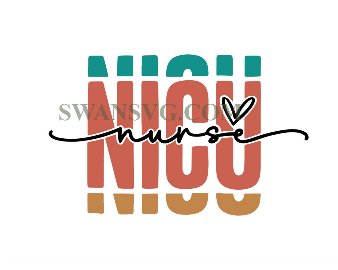 NICU nurse SVG PNG, Nicu Nurse Gift Svg, Nursing Svg, Neonatal Nurse ...