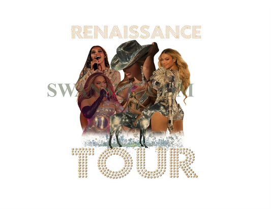 Beyonce Renaissance World Tour 2023 PNG Digital Download