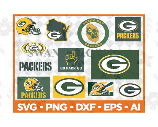 Green Bay Packers,Nfl svg,love football, love Green Bay Packers