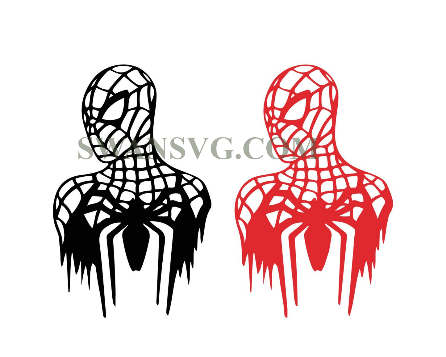 Spiderman Silhouette Svg, Spiderman Decoration, Spiderman Cricut