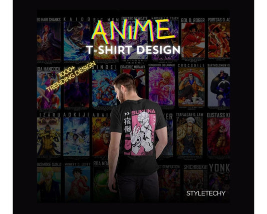 Anime Trending T-Shirt design 1000 Premium Quality SVG File