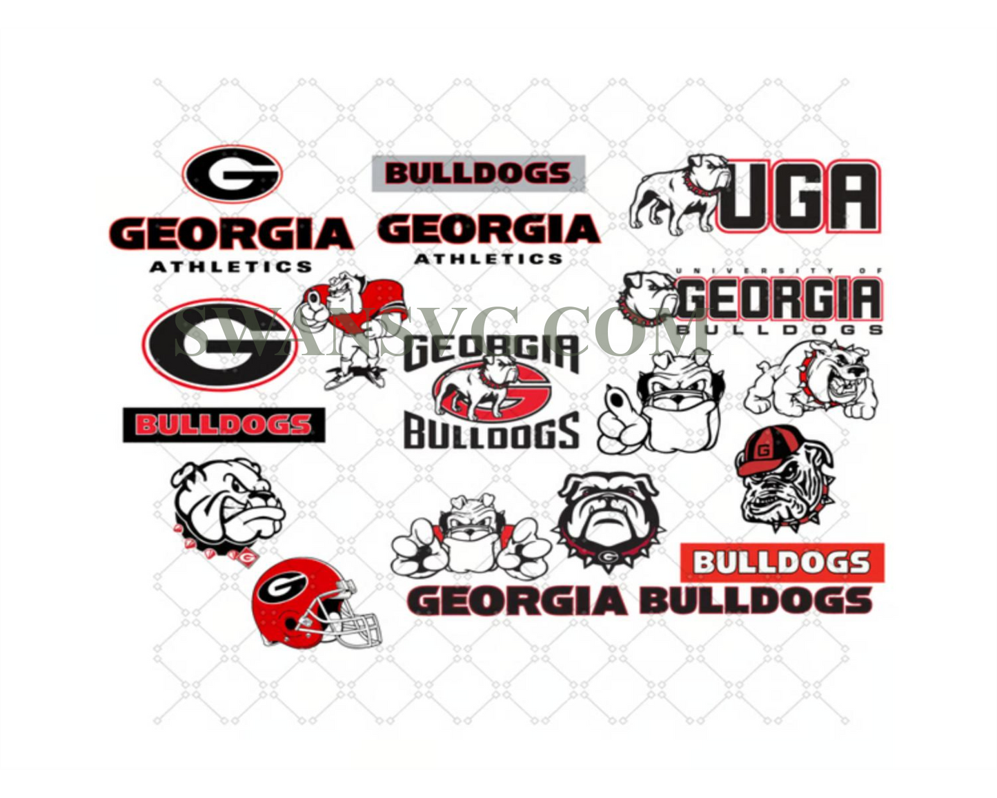 Georgia Bulldogs Logo Svg, Sport Svg, Georgia Bull