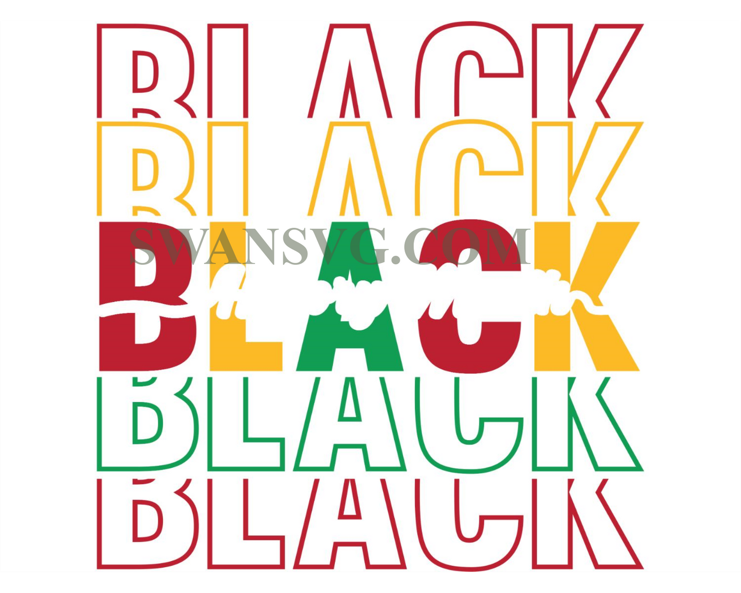 Black History Month T-Shirt Design SVG