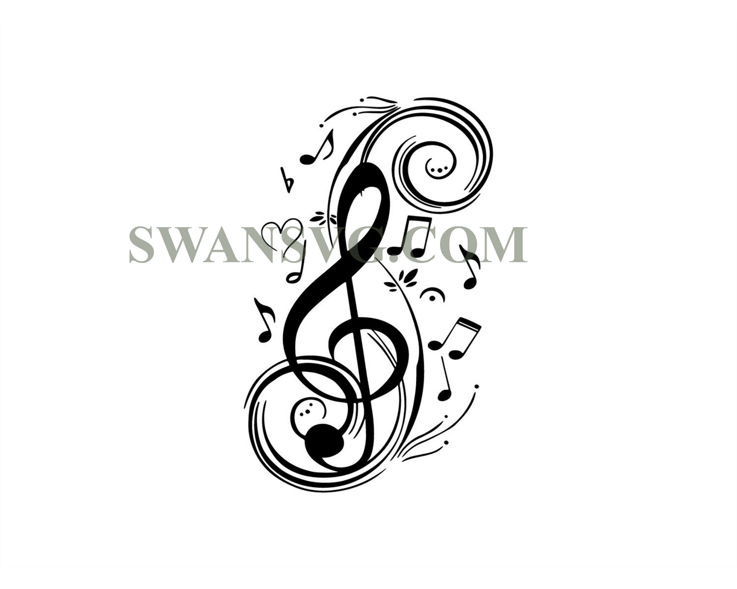 Music Svg, Musical Notes Svg, Clef Svg, g, Musical Note Svg cricut