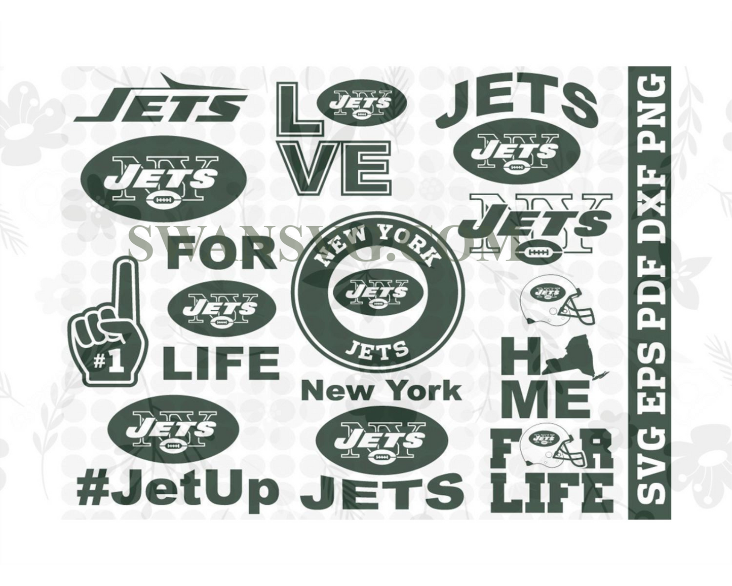 New York Jets,nfl svg,Football svg file,Football