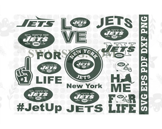 New York Jets,nfl svg,Football svg file,Football