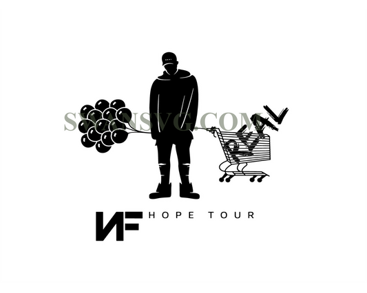 NF Rapper Png, Hope Album Png, NF Hope Tracklist Png, NF Tour Shirt