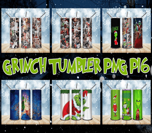 Bundle 20OZ Grinch Png, Grinch Png, Grinch Tumbler Png