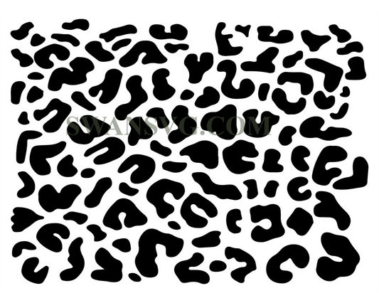 Leopard Print, Animal Print Instant Download SVG, PNG, EPS, dxf