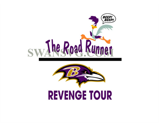 The Road Runner Revenge Tour Svg Digital Download