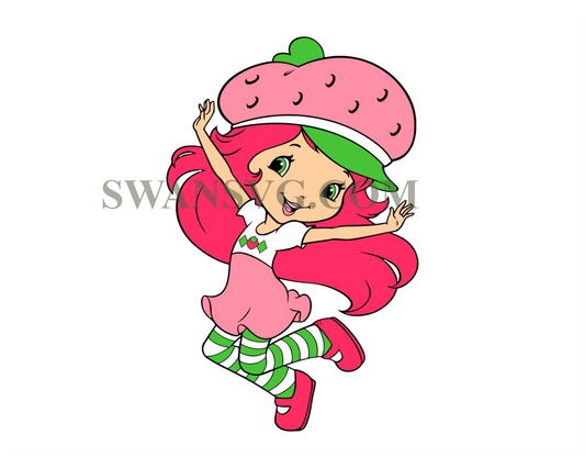 Strawberry Shortcake Berry Bitty Adventures Svg Dxf Eps Pdf Png