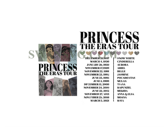 Princess Eras Tour digital, Disney Princess digital, Disney Princess