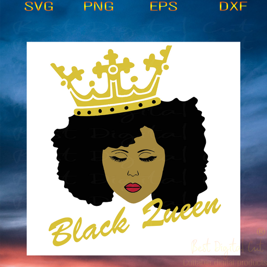 Black Queen  Black Girl Svg,  Black Lives Matter Svg,  Lives Matter