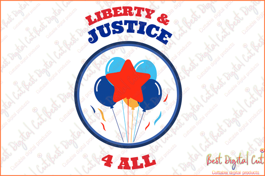 Liberty and justice 4 all svg black lives matter, black mans death