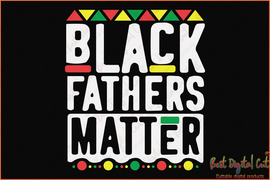 Black fathers matter svg black mans death, police fired