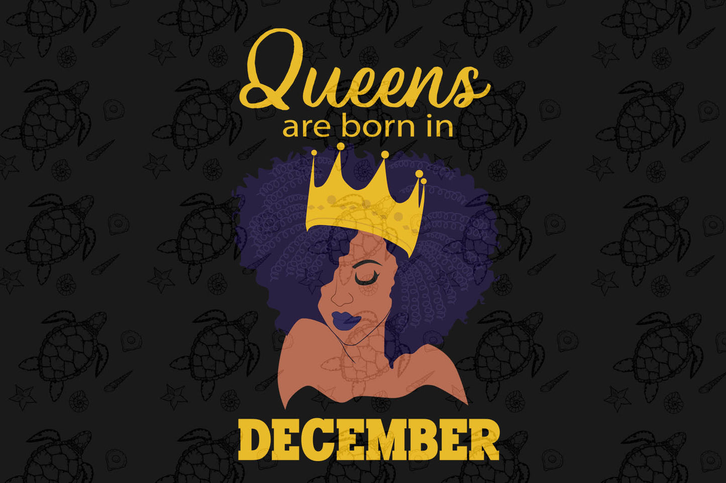 Queens are born in December  December  girl svg,  born in December