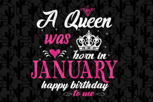 A queen was born in January  retro vintage shirt,  born in January