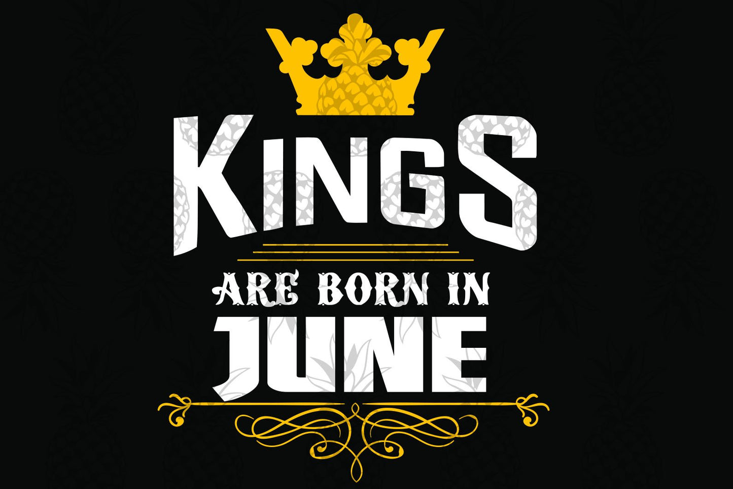 Kings are born in June  June girl svg,  born in June