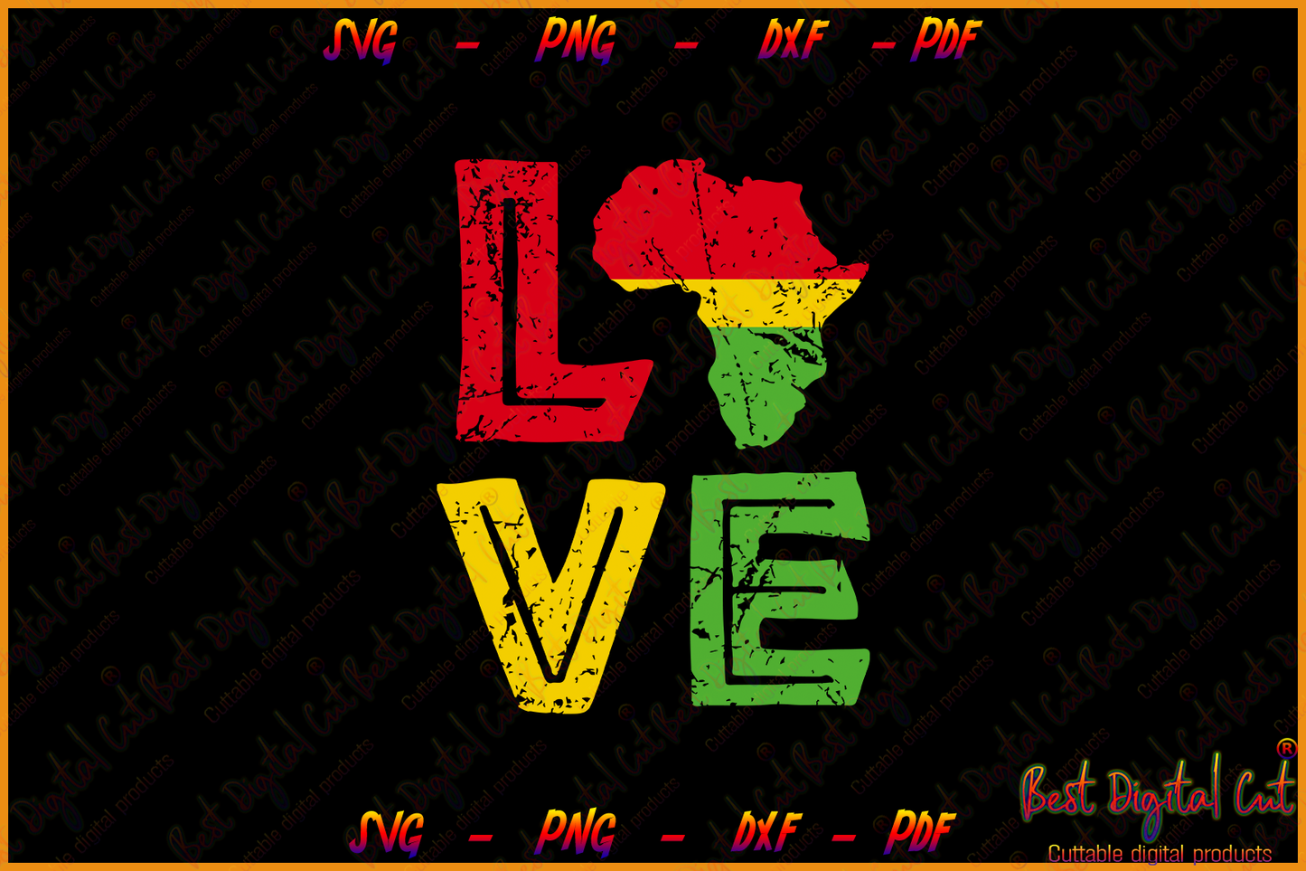 Love black people like you love black culture svg black history