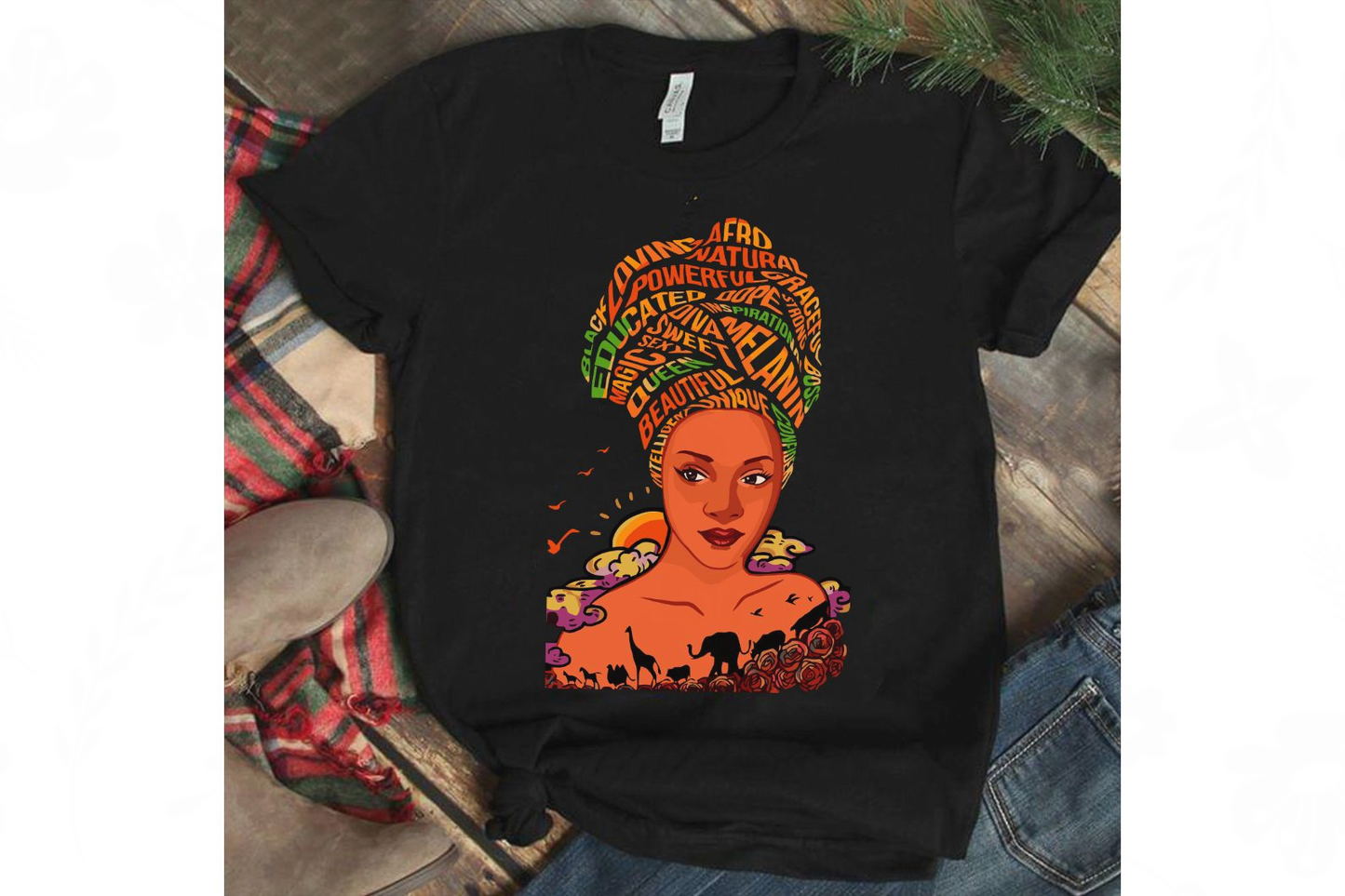 Black Women Svg, Black Afro Woman Svg, Strong Black Woman