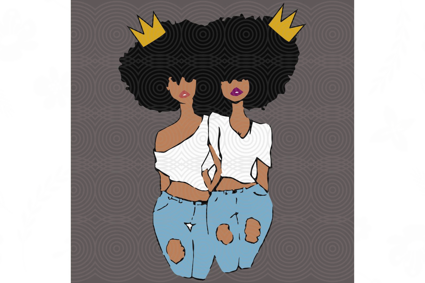 Black Women Svg, Black Afro Woman Svg, Strong Black Woman