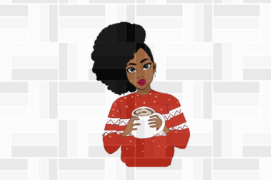 Black Women Svg, Black Afro Woman Svg, Strong Black Woman Svg