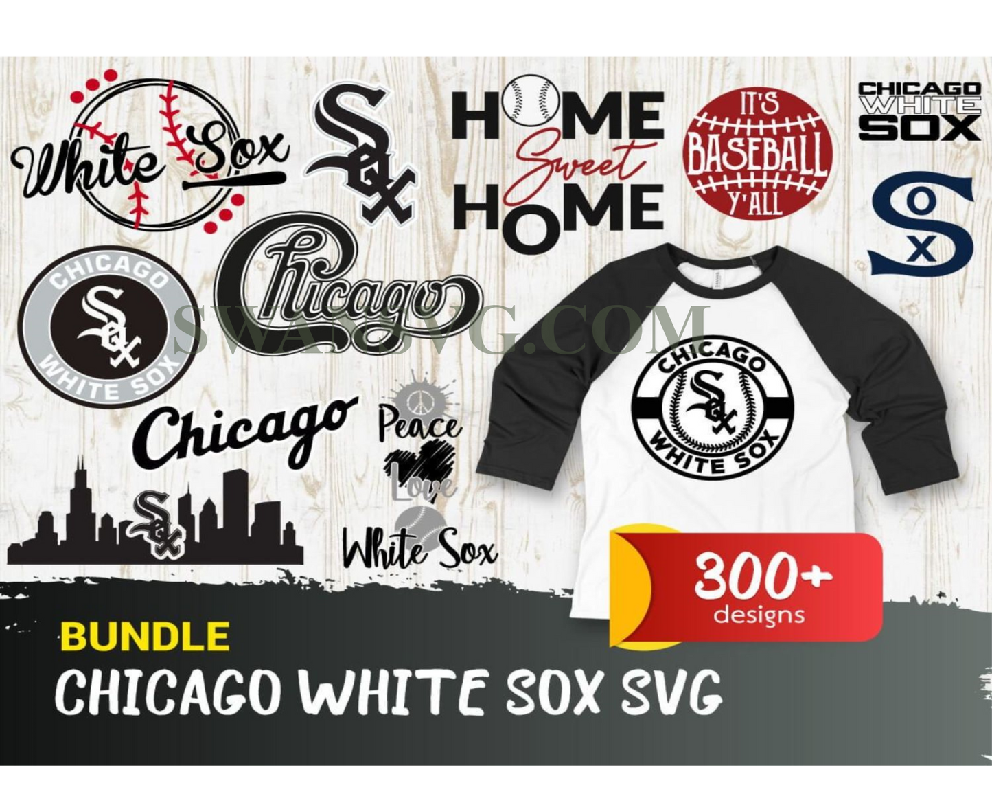 Chicago White Sox Svg, Sport Svg, Football Svg, Baseball Svg