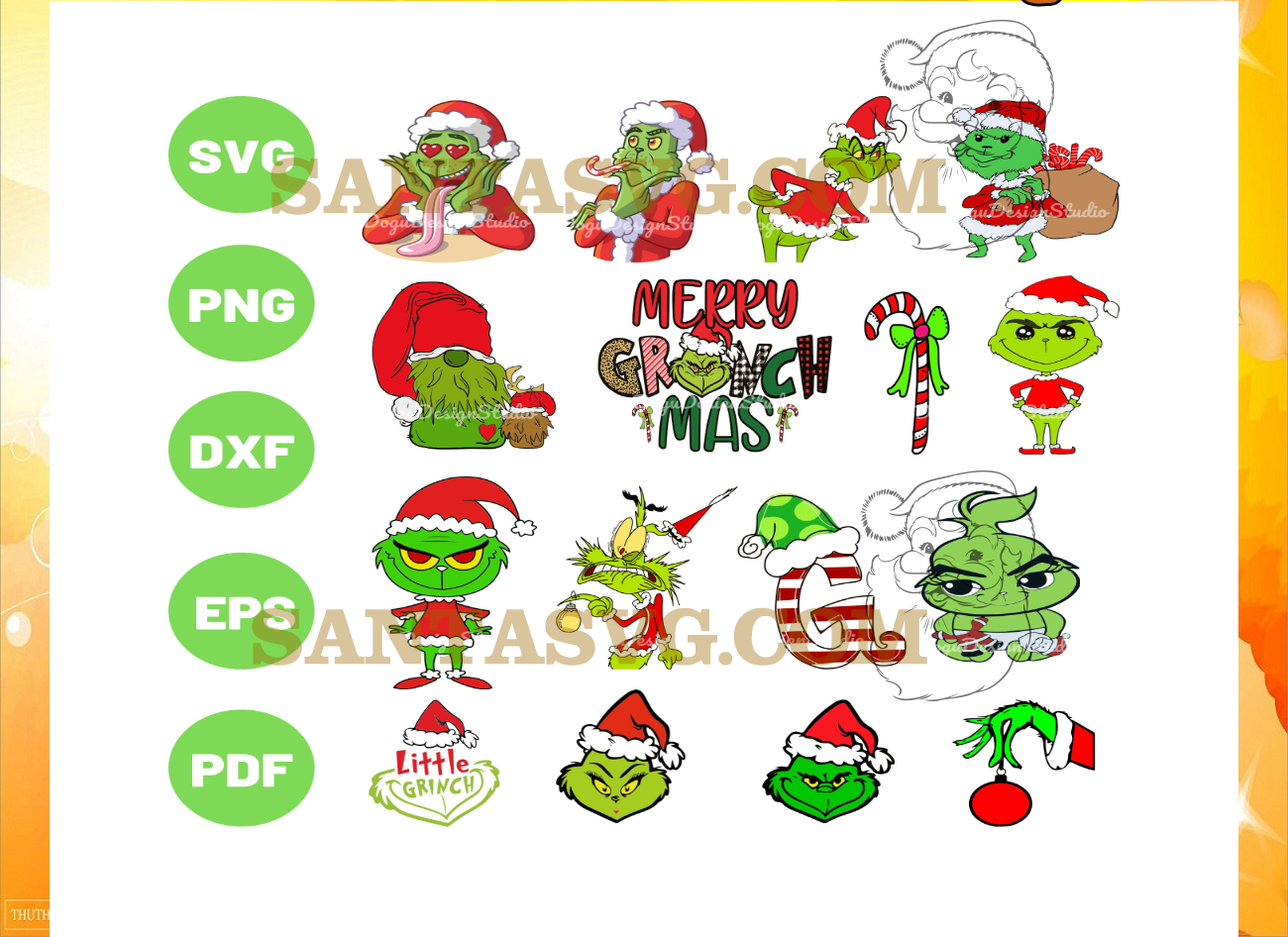 Christmas SVG Bundle, Christmas Svg, Grinch svg, Xmas, Elf Svg