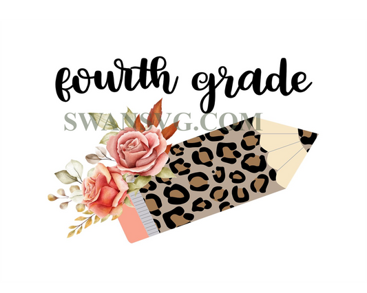 Fourth grade svg,svg,4th grade svg, back to school svg