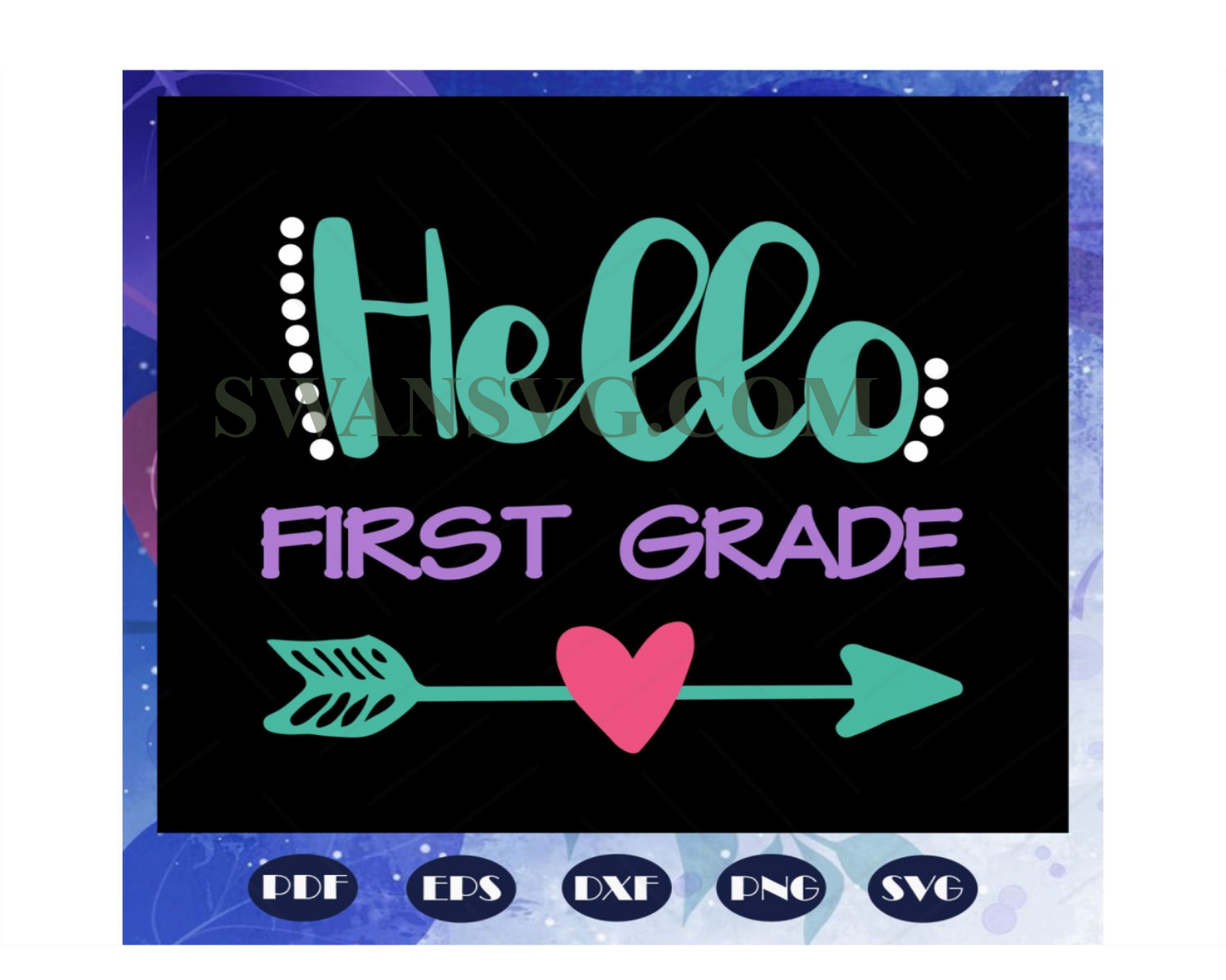 Hello first grade svg, Graduation Svg, Graduation