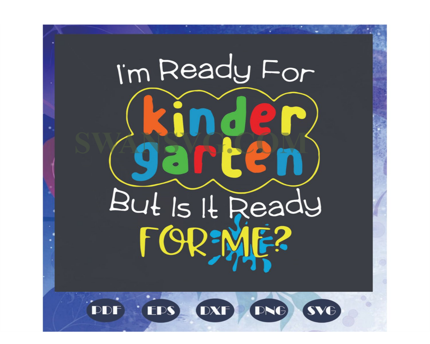 I ready to crush kindergarten, 100th Days svg, kinder svg