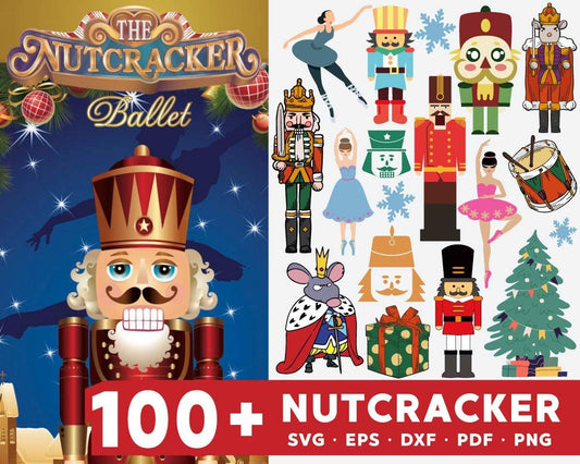 Nutcracker Bundle Svg, Christmas Svg, Nutcracker Svg