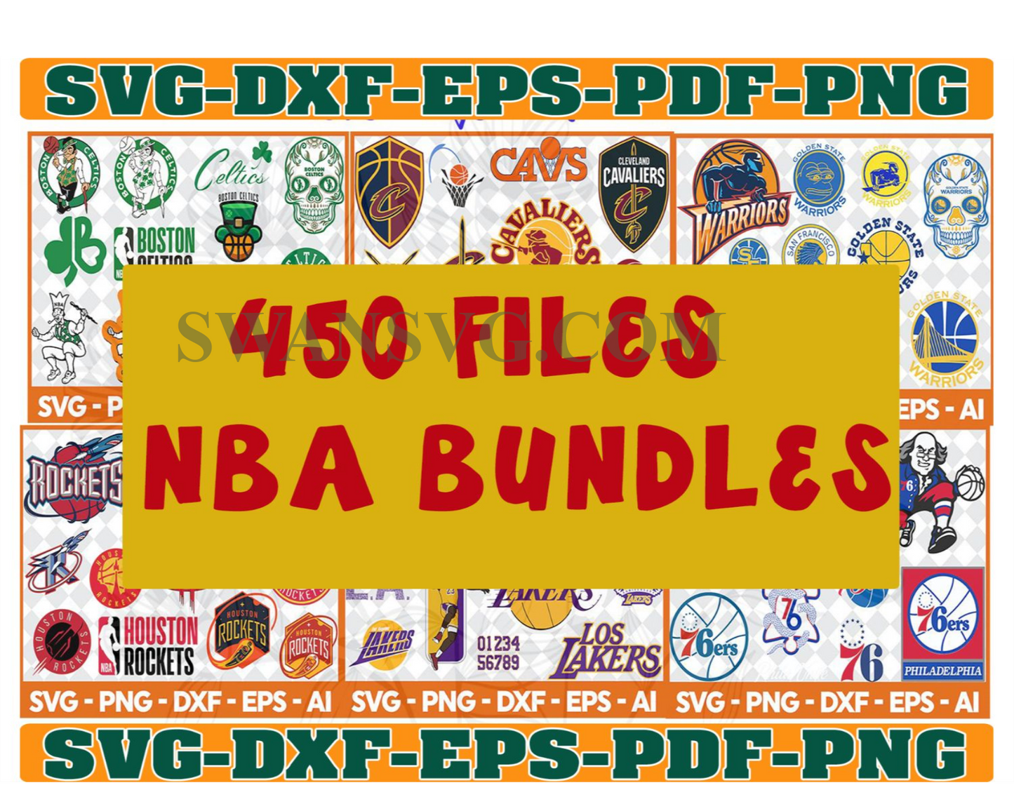 450 file NBA Svg, NBA Svg, Basketball Svg, Sport Svg, Bundle Sport Svg