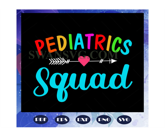 Pediatrics squad, pediatric icu, pediatric doctor, gift for nurse