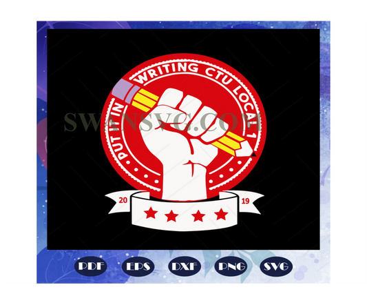 Put it in writing ctu local, chicago, chicago svg, union