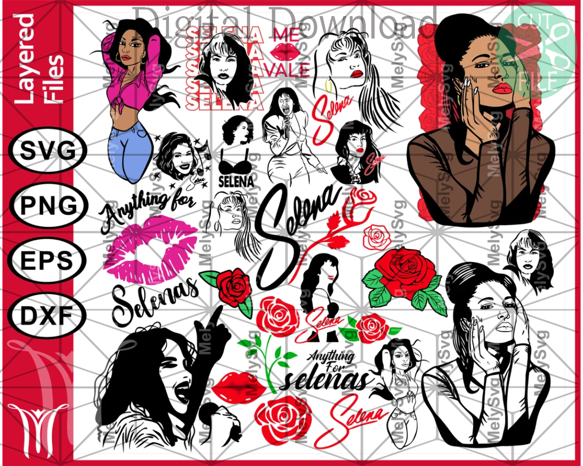 Selena Quintanilla Svg, Singer Svg , Music Svg