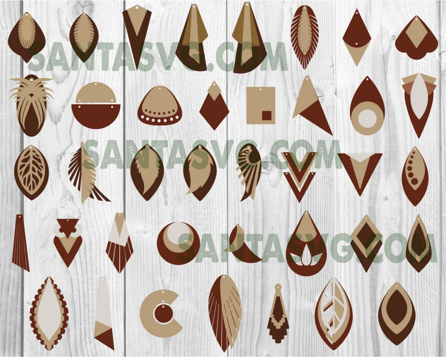 300 Huge Jewelry Bundle Svg, Teardrop Svg, Pendant Svg, Earrings