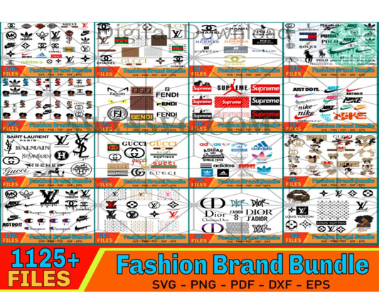 Fashion Brand Logo Svg, Bundle Logo  Svg, Brand Logo Svg, Famous Logo