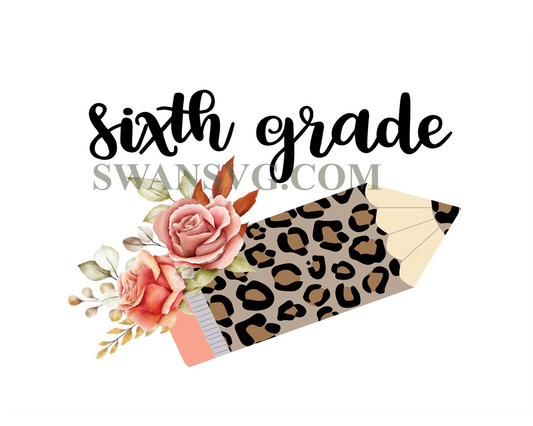 Sixth grade svg,svg,6th grade svg, back to school svg