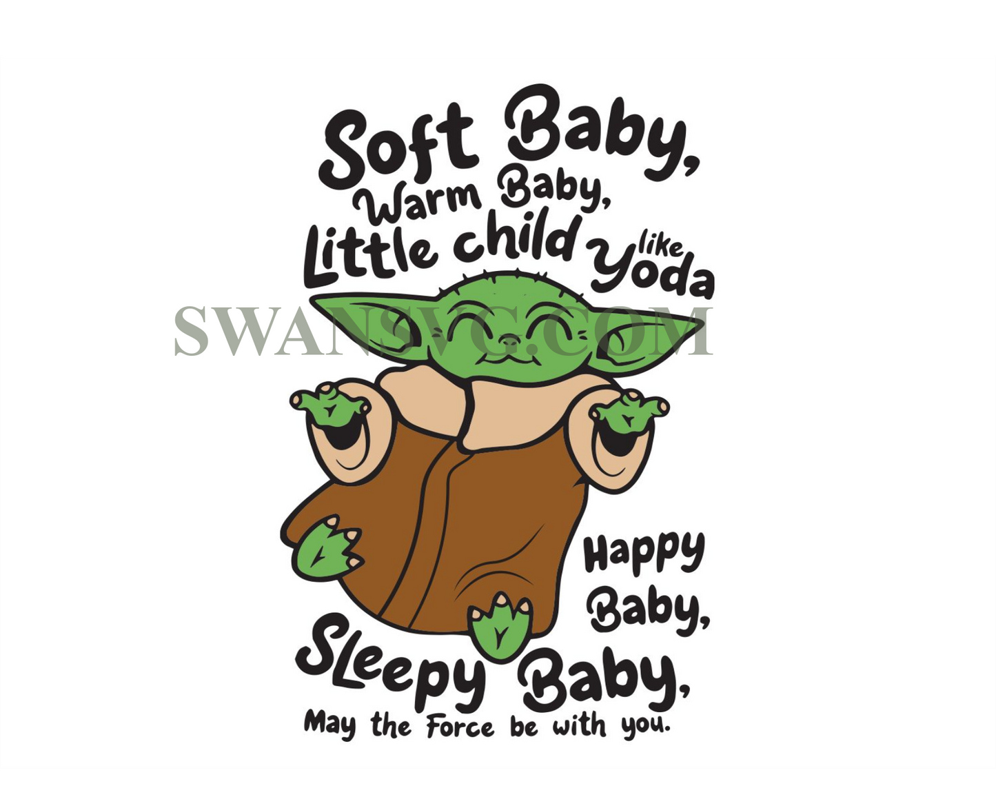 Soft Baby Warm Baby Little Child Like Yoda, Trending Svg