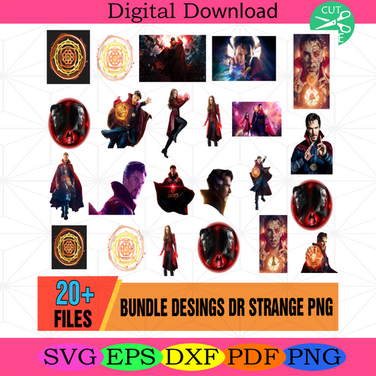 Dr Stranger Png Bundle, Scarlet Witch Png, Dr Strange 2 Png