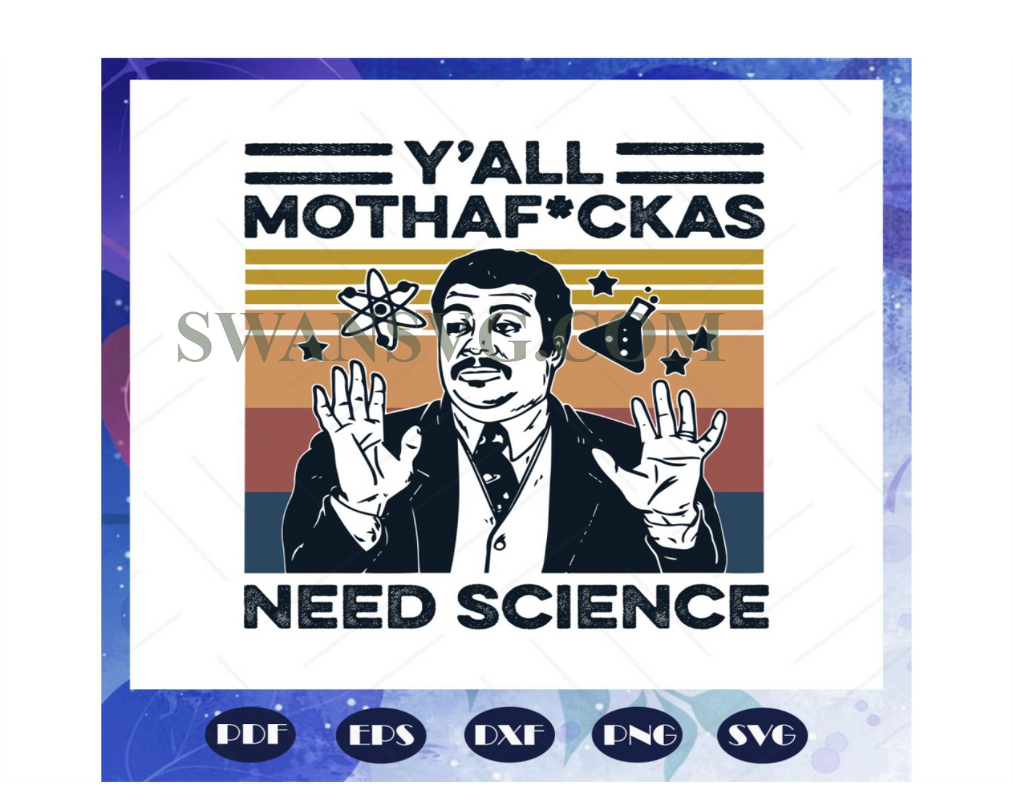 Y all mothafckas need science svg, Yall need science svg, scientist