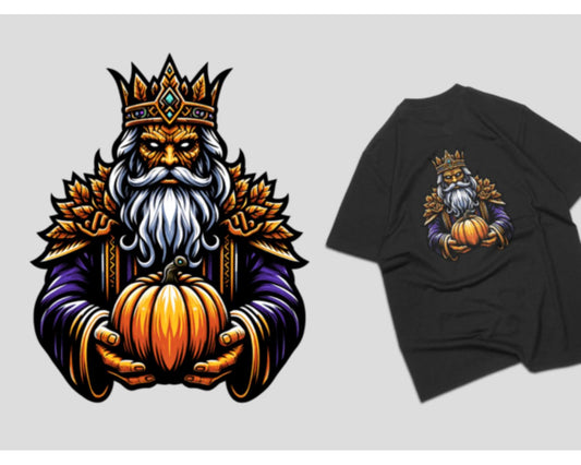 Pumpkin King Hallowen Png Illustration