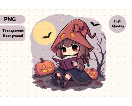 Cute Spooky Girl Hallowen