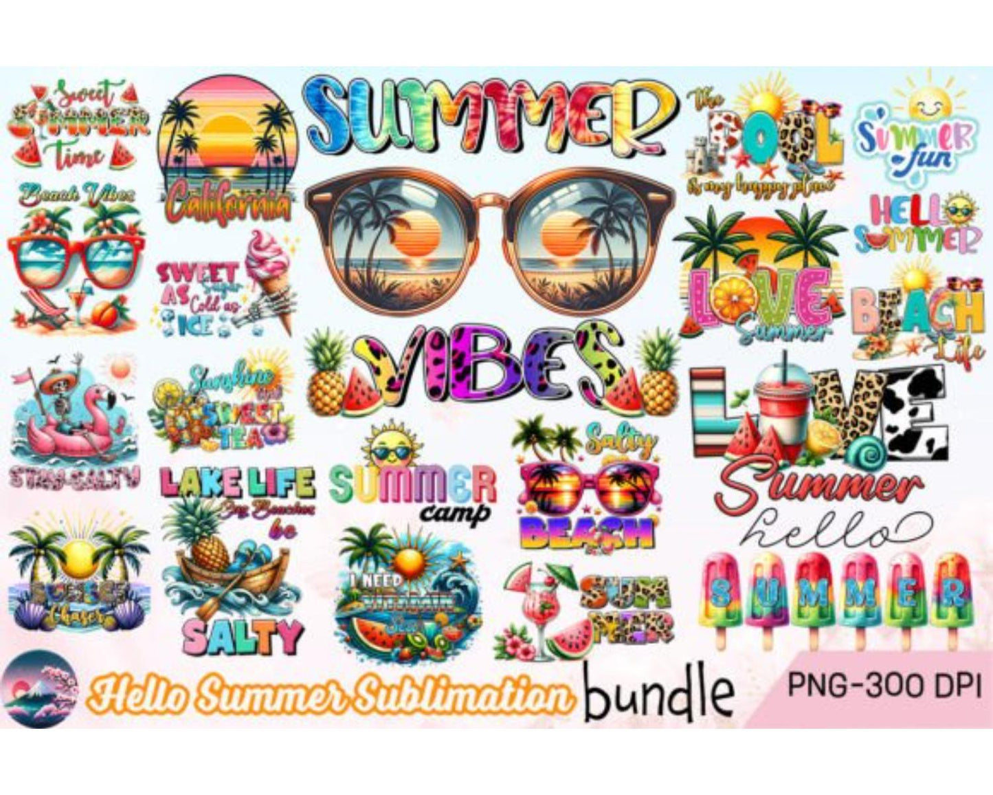 Hello Summer Sublimation Bundle