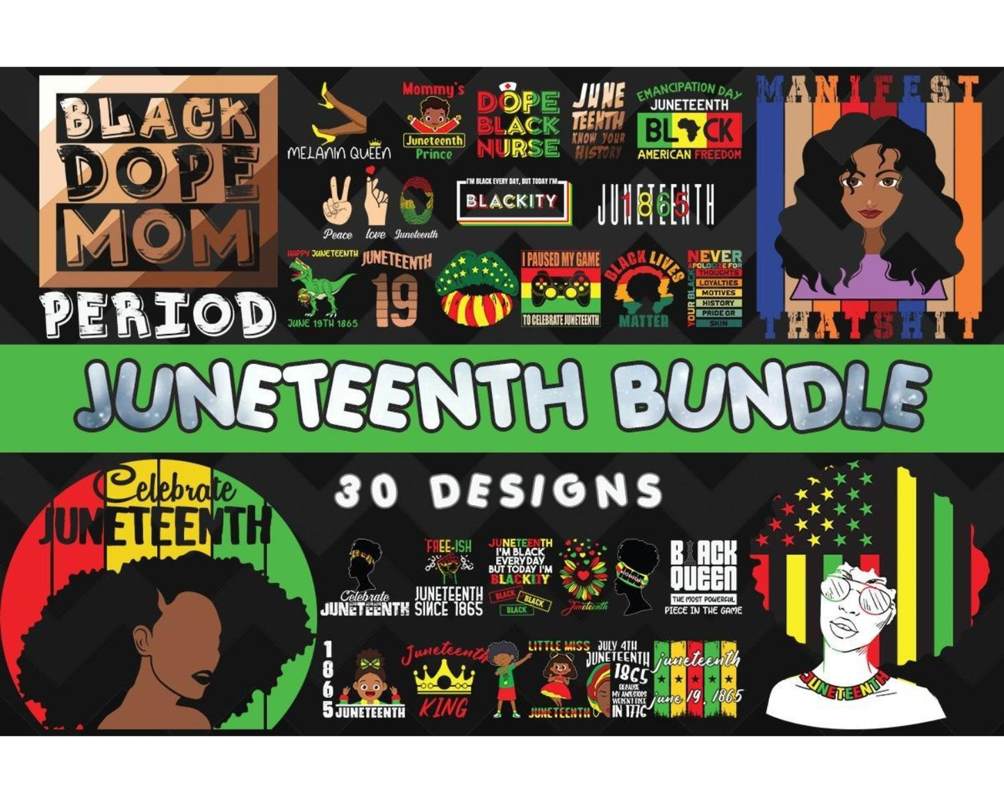 Juneteenth SVG Bundle