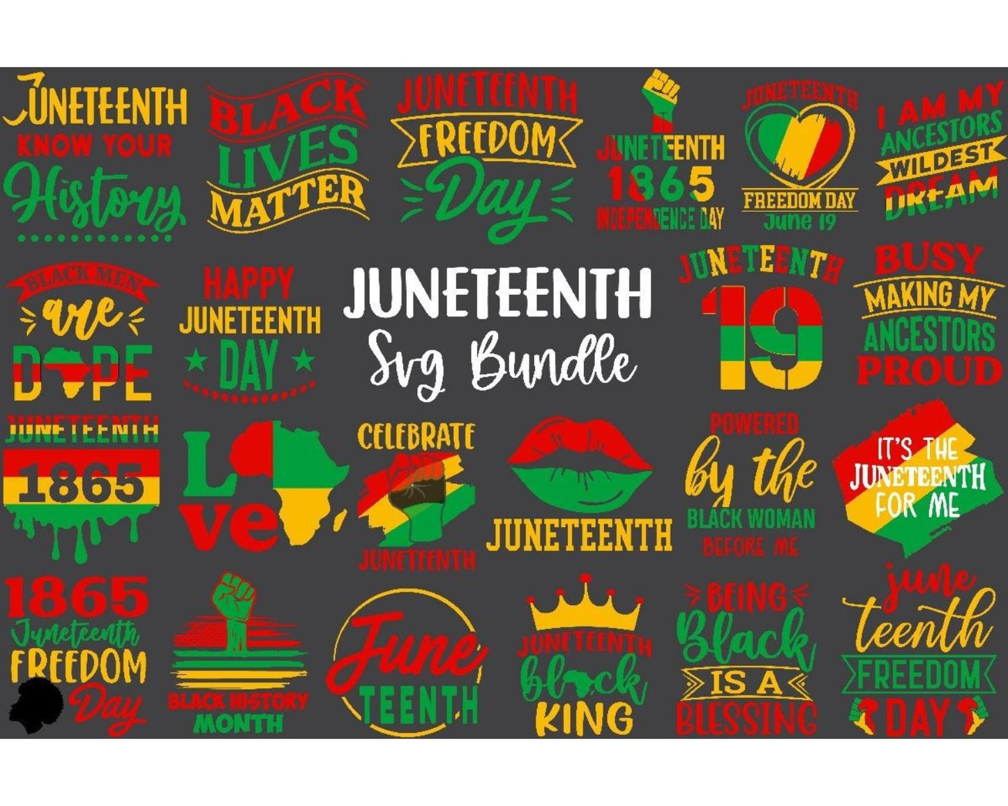 Juneteenth SVG Bundle