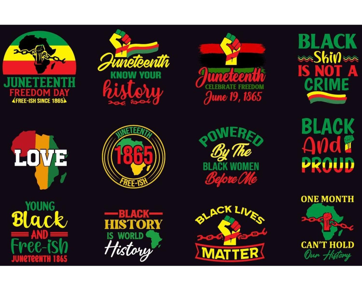 Juneteenth SVG Bundle