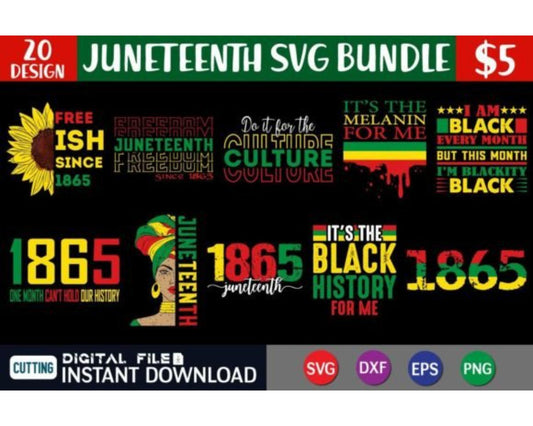 Juneteenth SVG Bundle