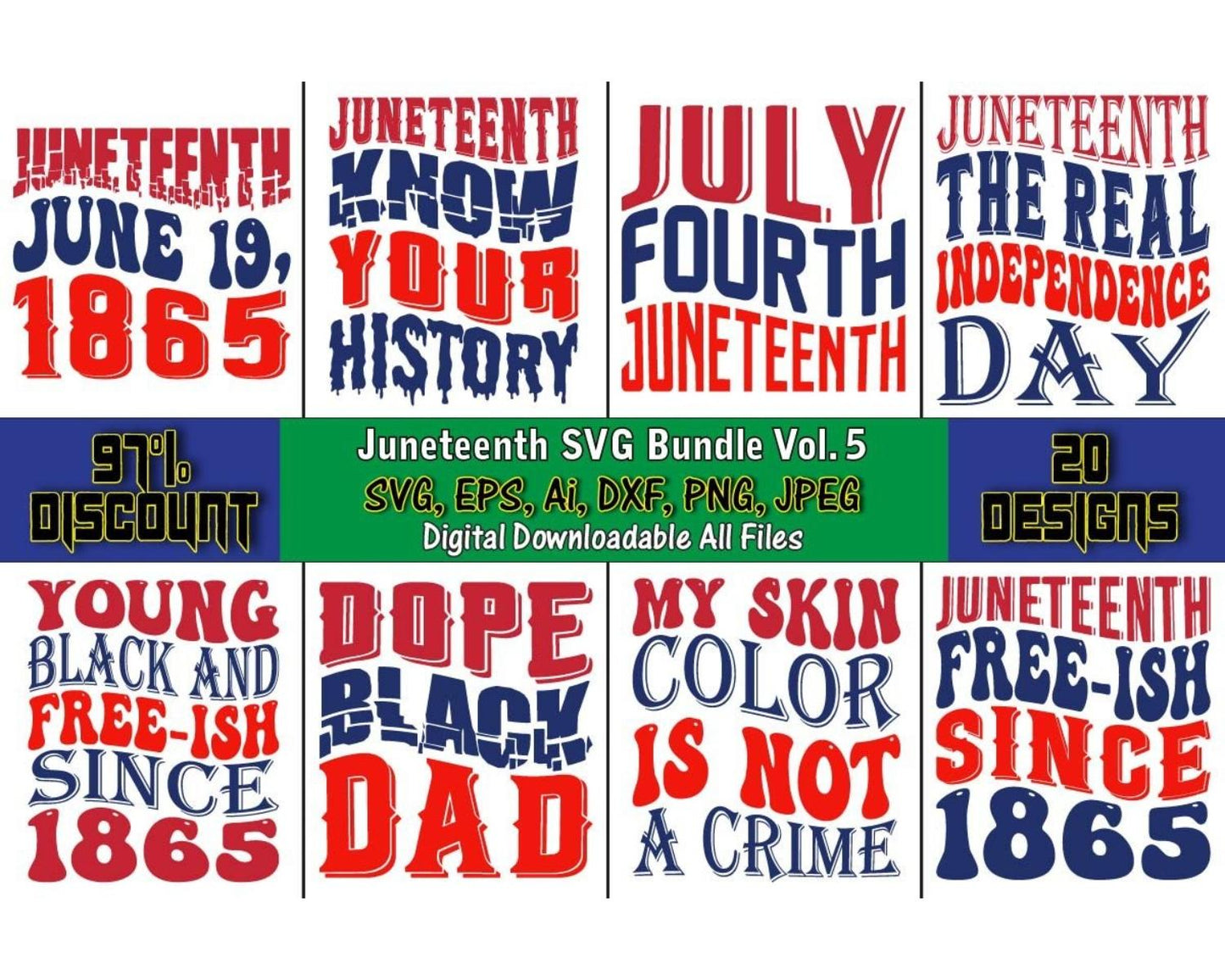 Juneteenth SVG Bundle